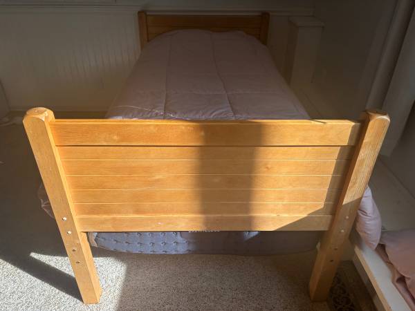 Twin Wood Bed Frame 1