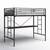 Brunk Twin Platform Loft Bed with Built-in-Desk by Viv + Rae 2 thumbnail