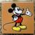 Disney Mickey and Minnie 6” ceramic tile trivets 3 thumbnail