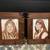 Beautiful Painted Native American Tiles w/Rustic Wood Frames 1 thumbnail