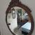 Antique Round Parlor Mirror. 7 thumbnail