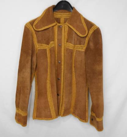 1970's Handmade Israel Suede hippie boho Jacket 1