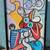 38 1/2" x 57"H Pablo Picasso’s “Great Still Life on Pedestal” Painting 1 thumbnail