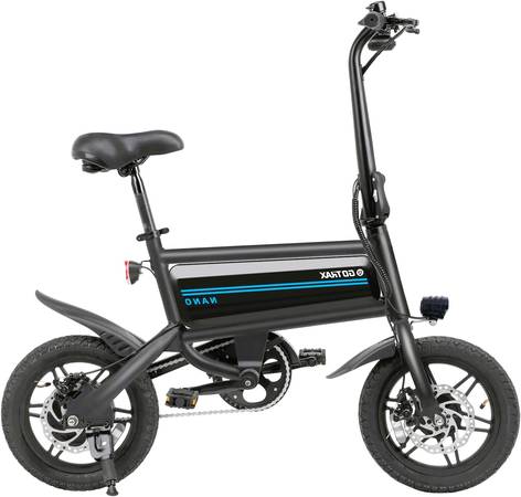 14" Folding Electric Bikes, New (Gotrax Nanos) 1