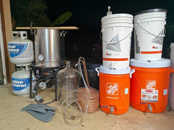 Home Brewing Complete Setup 1