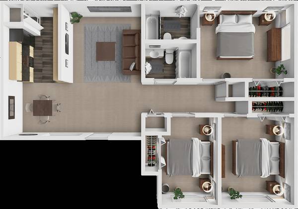 $1,159 / 3br - 1040ft2 - 📍 Indian Springs = El mejor secreto de South Bend (No por mucho tiempo) (2609 Bow Court, South Bend, IN)63666014352643120