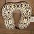 NIB Health Touch Memory Foam Neck Massager with a leopard print design 2 thumbnail