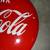 D66 - 48" Diameter 1950's Coca Cola Button Metal Sign 4 thumbnail
