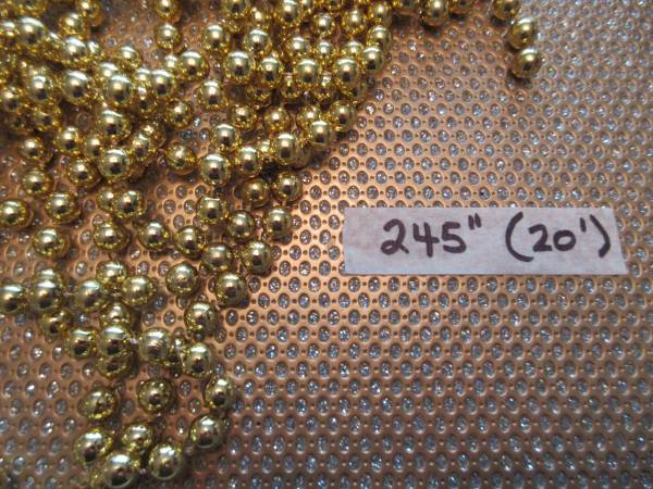 Gold Bead Garlands 1