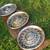 lot of 3 - 1975 to 1985 Cadillac Wire Spoke Wheel Covers Hubcaps 2 thumbnail