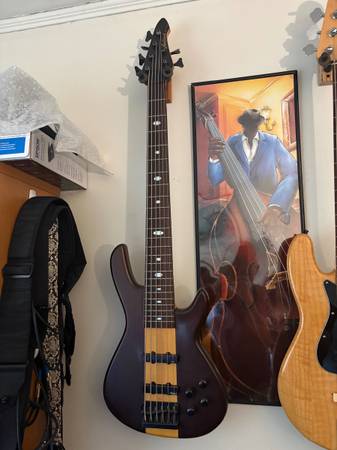 Aria Pro II Six String Bass 1
