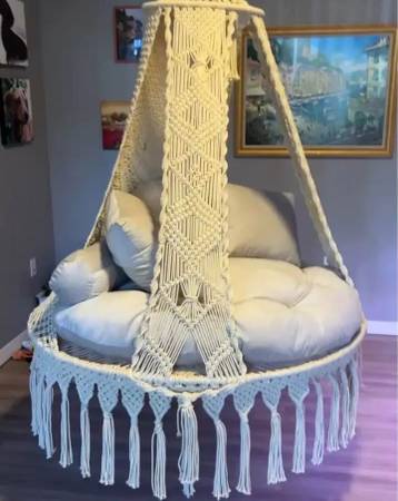 Macrame Hammock Swing 1