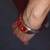 Navajo Sterling Silver w/ Inlaid Oyster Shell Bracelet 5 thumbnail