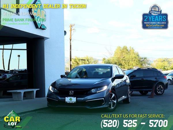 1 2021 Honda Civic Sedan LX 1
