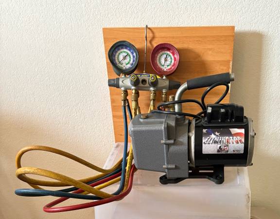 HVAC Yellowjacket Brute Manifold II & Eliminator 1