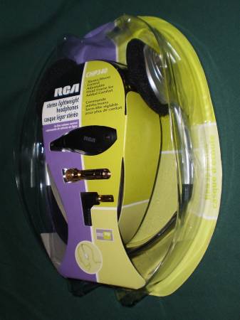 RCA CHP340 headphones, NEW 1