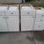 Set 12 white kitchen cabinets from the 1990s, top cabinets are full height to 8- 6 thumbnail