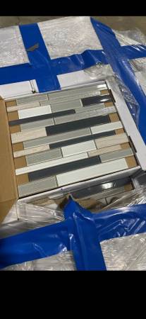 S e r e n t i n a tranquility mosaic glass tile= 4.5 dlr a pc 1