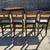 Very Nice Sturdy Solid Wood Pub Table W/4 24” Padded Stools 16 thumbnail
