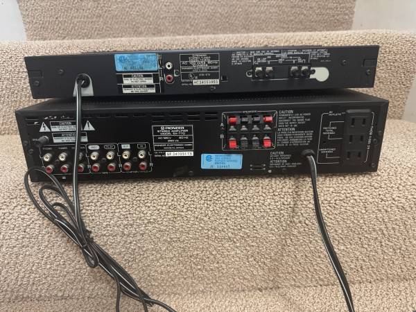 Pioneer Amp and Tuner - $50 (san rafael)63471478779011121