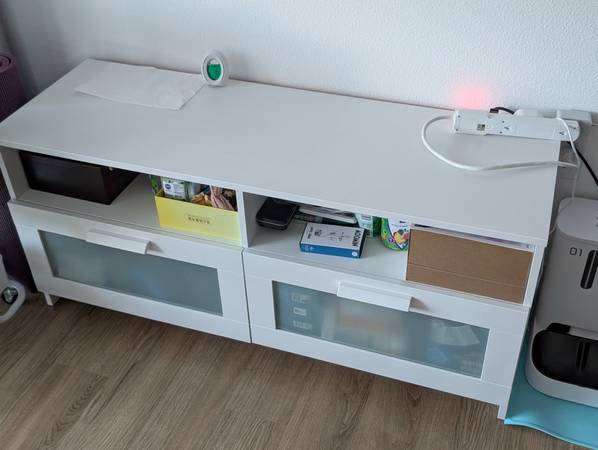 BRIMNES TV unit, white 1