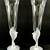 Sasaki crystal bird glasses new 24 flutes water and wine 7 thumbnail