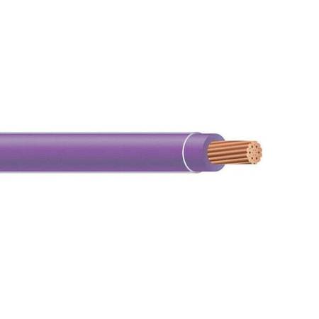 16' #2 AWG Stranded Copper THHN THWN-2 Building Wire 600V Purple NEW 1
