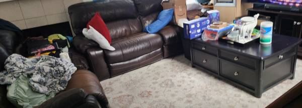 Leather sofas electric recliner 1