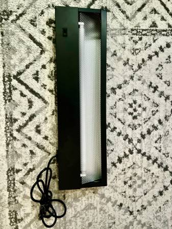 Black Fluorescent Under Cabinet Light 1