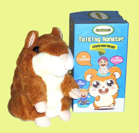 Ayeboovi Battery Operated Talking Hamster 1