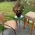 Two Pottery Barn Sea Grass Backless stools 11 thumbnail