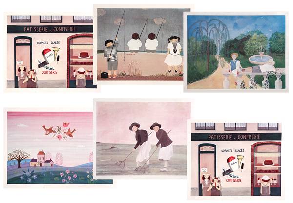 Old Art Prints. 1