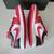 Jordan 1 Low Shoes Bulls Red Black White Men's 10.5   NEW 2 thumbnail
