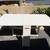 Solid White foldable table 66 5/8” length x 33 width x 30 5/8” 2 thumbnail