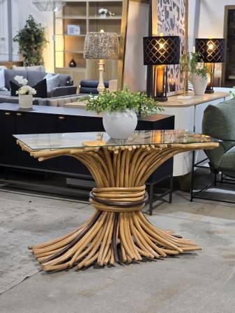 New! Century Knot Console Table 1