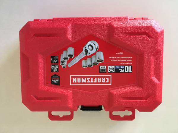 Craftsman 3/8" Drive Socket Set Wrench 10-piece tools 1