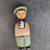 Vintage bobble-head napkin rings (set of 7) 6 thumbnail