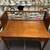 Vintage antique solid wood desk excellent condition 2 thumbnail