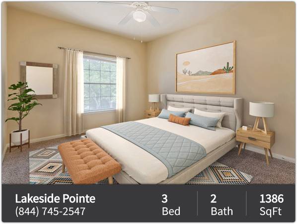 Breathtaking waterfront views at Lakeside Pointe 1