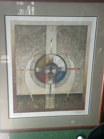 “Circle of Life” lithograph 1