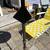 (2) Bronze finish Etoile floor lamps in the style of Giacometti A273 17 thumbnail