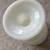 E.O. Brody Milk Glass Footed Planter Ribbed Round Scallop Rim Compote 5 thumbnail