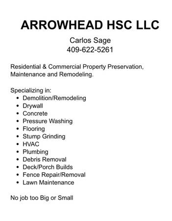HANDYMAN/MAINTENANCE TECH 1