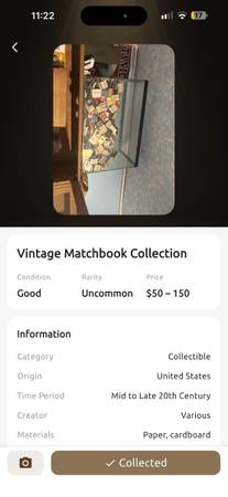 Match Book collection 1