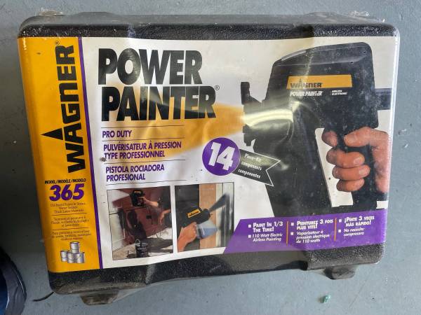 Wagner Power Painter electric sprayer kit 1