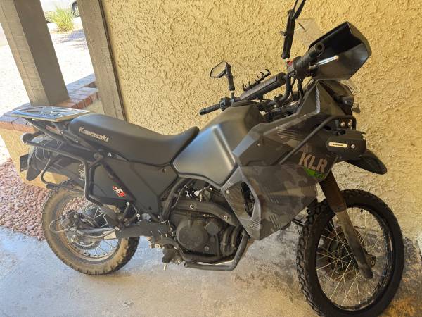 2023 Kawasaki KLR 650 adventure street legal dual sport