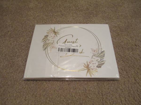 New Wedding Guest Book 1