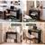FURINNO Simplistic Study Table, Columbia Walnut 4 thumbnail