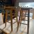 Wooden stools- set of 5 1 thumbnail