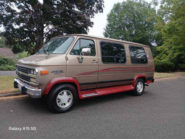1995. Chevy conversion, Van. G20 1